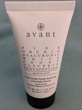 Avant Pink Orchid Hyaluronic Restoring Overnight Serum 30ML Sealed UV Anti-Aging